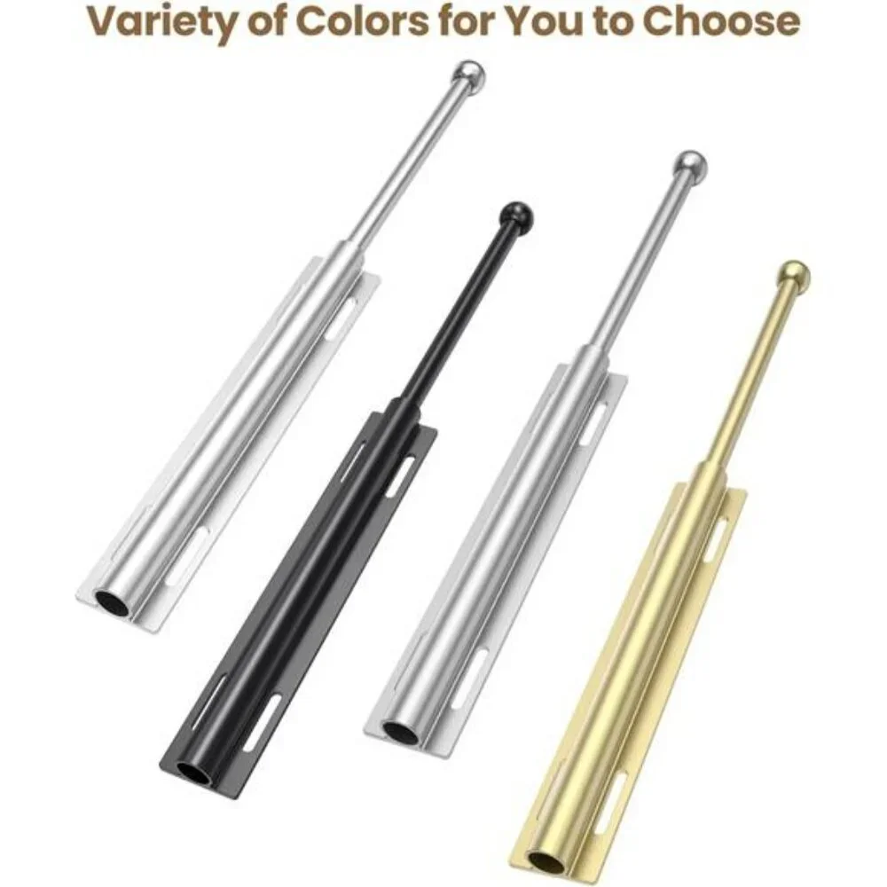 Closet valet rod pull out retractable clothing hanger rod organizer for clothes